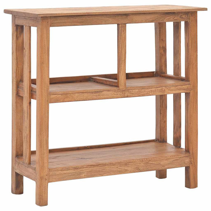 konsolbord 69x28x70 cm massivt mahognitræ