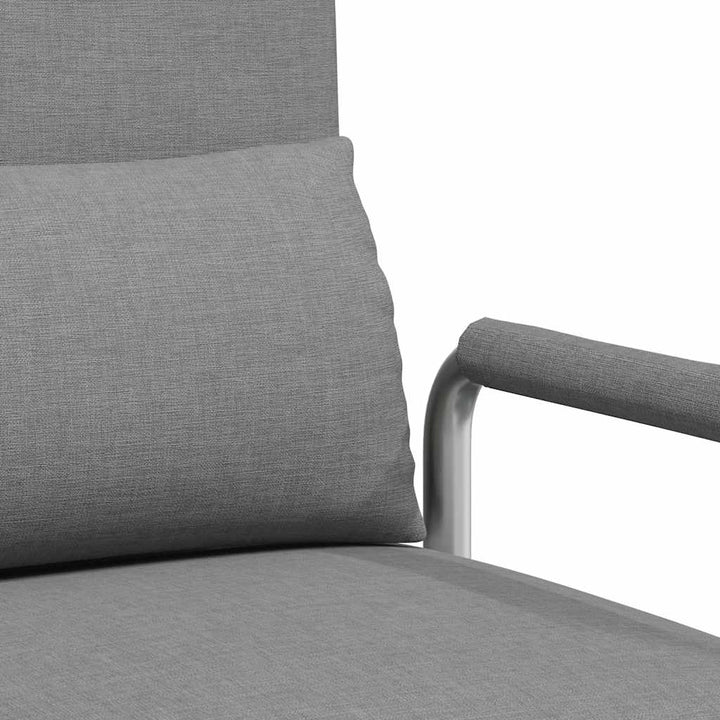 drejestol og sovesofa lysegrå