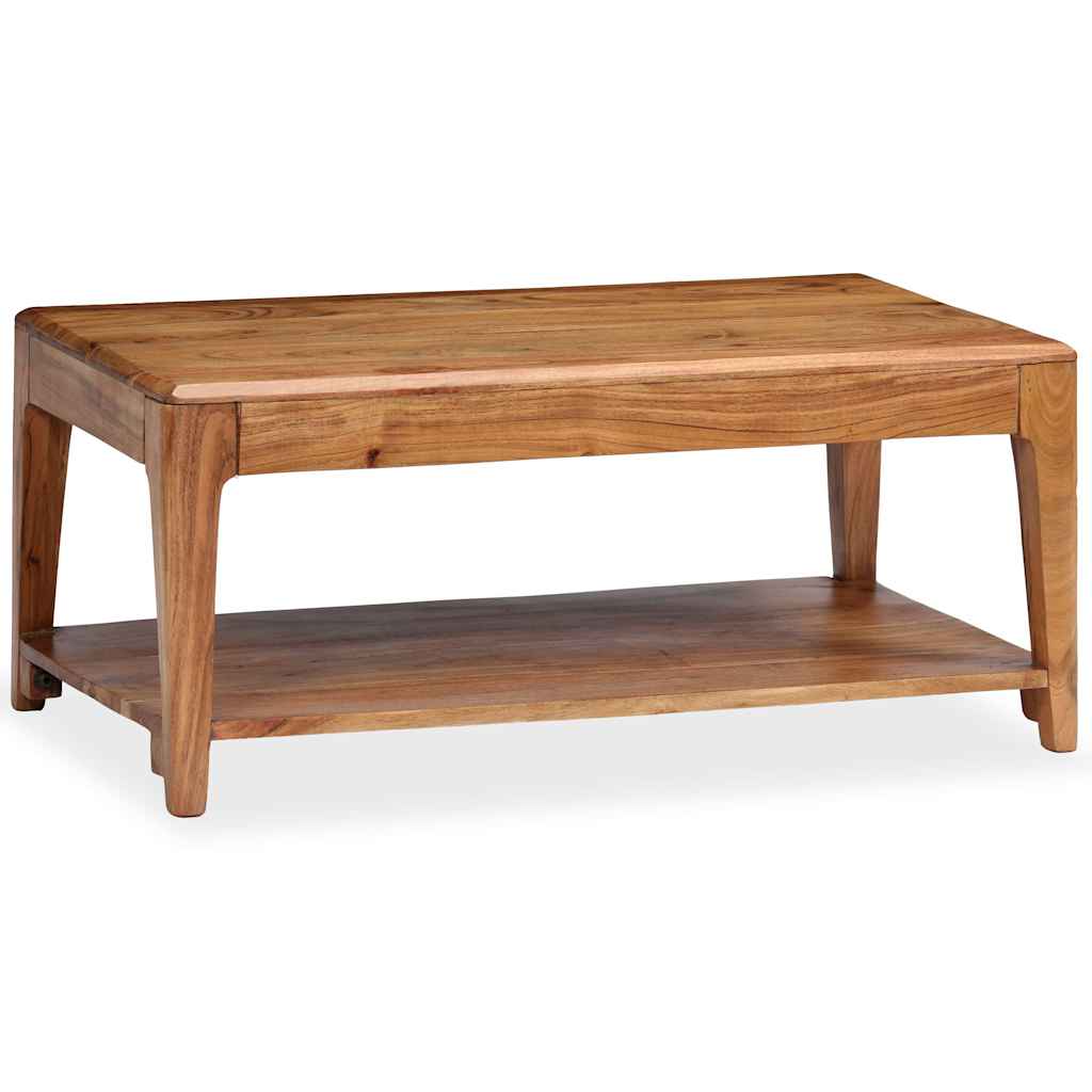 sofabord massivt træ 88 x 50 x 38 cm