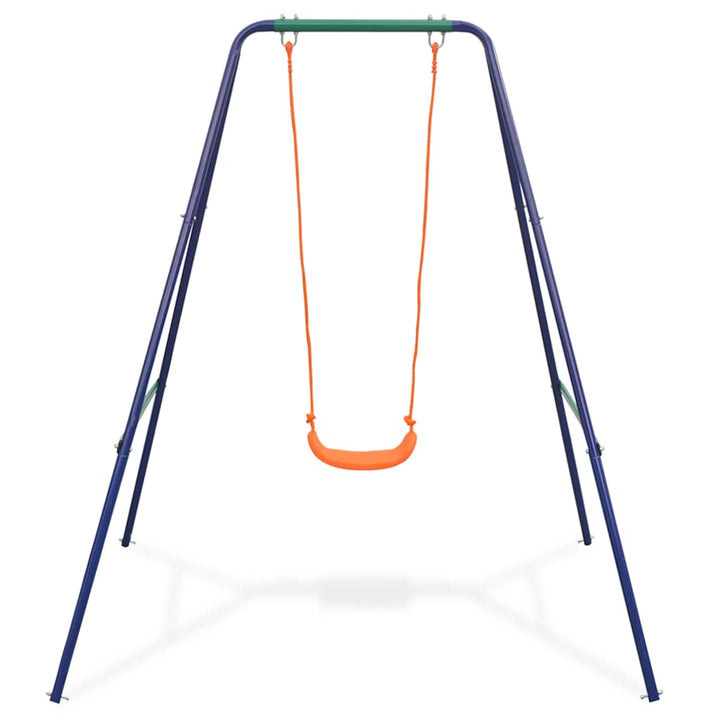 2-i-1 gynge og babygynge orange