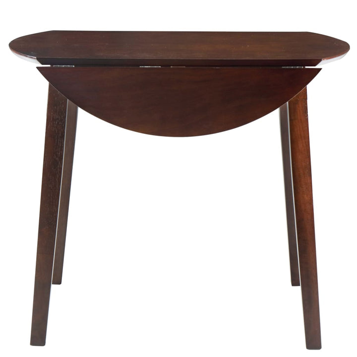 klapbord rundt MDF brun