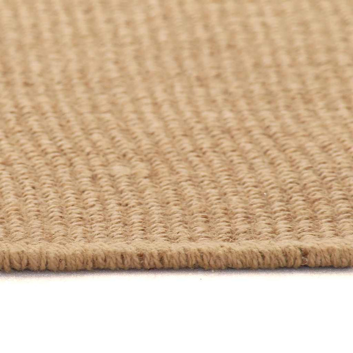 jutetæppe med latexunderside 70x130 cm naturfarvet