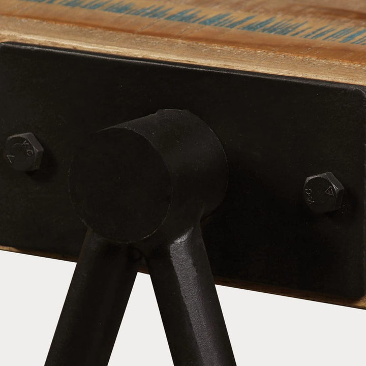 sidebord massiv genbrugstræ teak