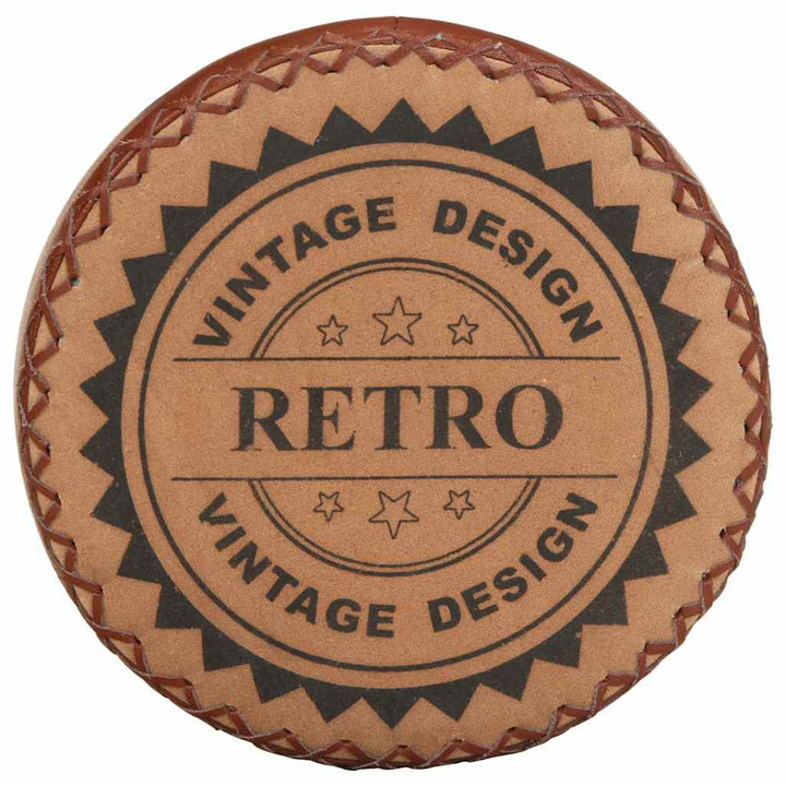 barstole 4 stk. ægte læder