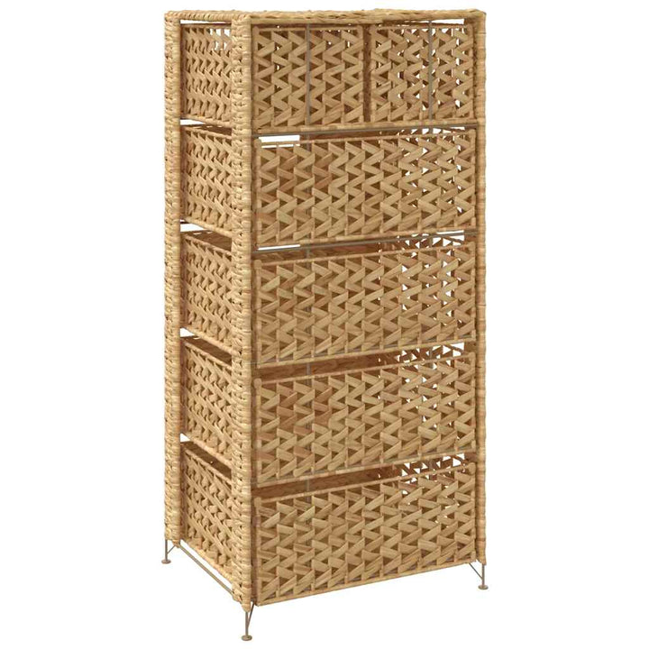 opbevaringsenhed med 6 kurve 47 x 37 x 100 cm vandhyacint
