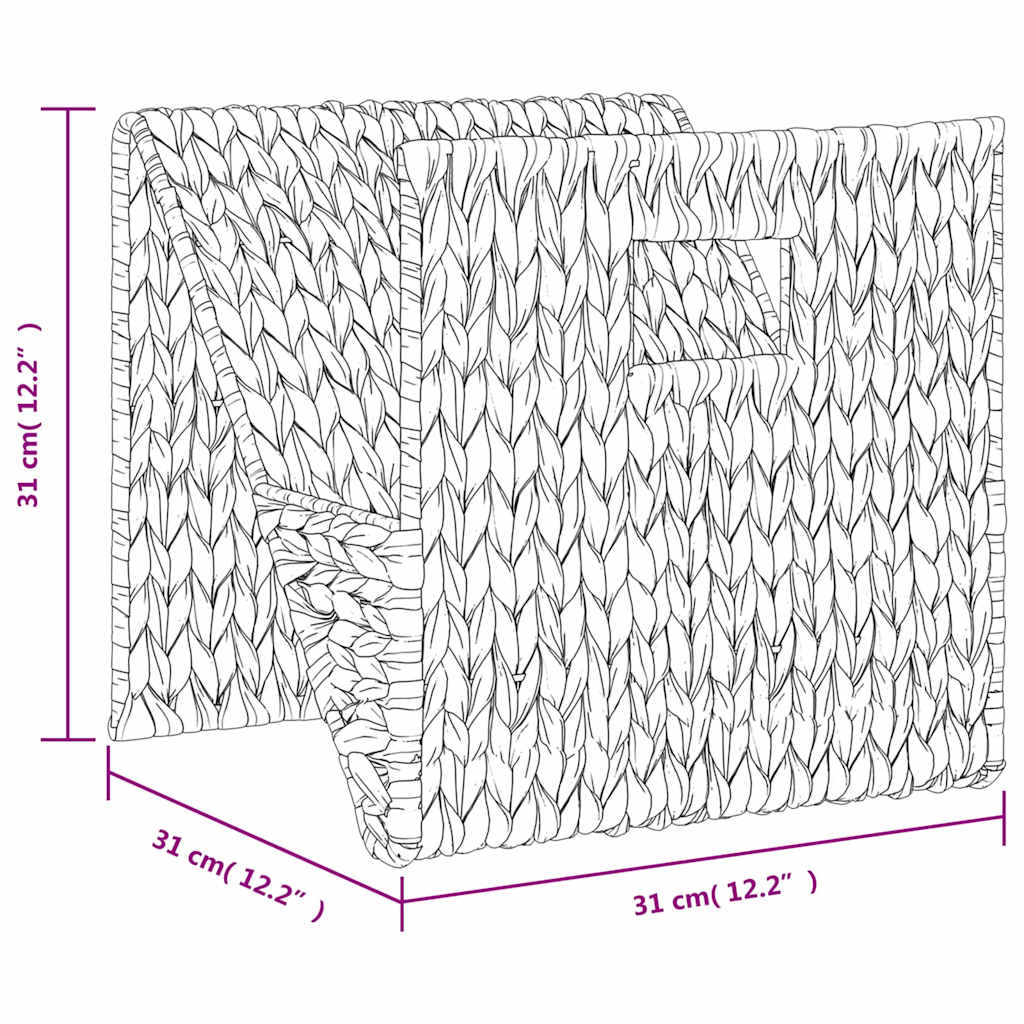 magasinholder 31 x 31 x 31 cm vandhyacint