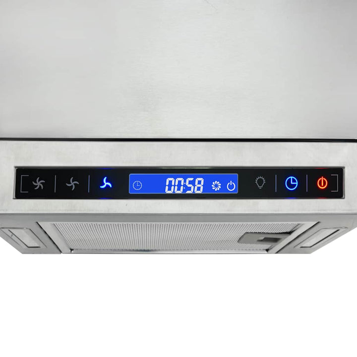 emhætte med LCD-display Touch Sensor 756 m³/t LED