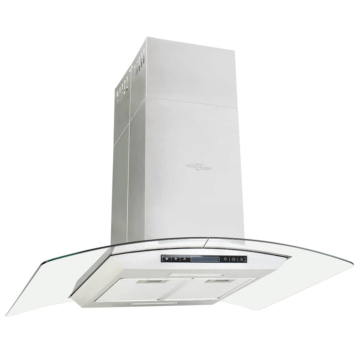 ø-emhætte 90 cm LCD-display touchsensor 756 m³/t. LED