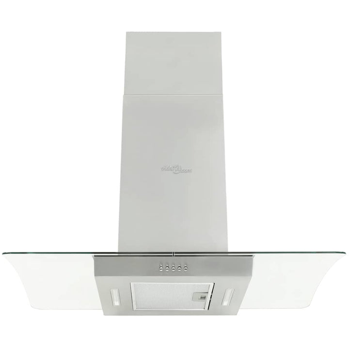 ø-emhætte 90 cm rustfrit stål 756 m³/t. LED