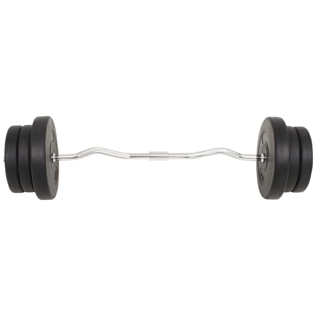 vægtstangs- og håndvægtssæt 60 kg