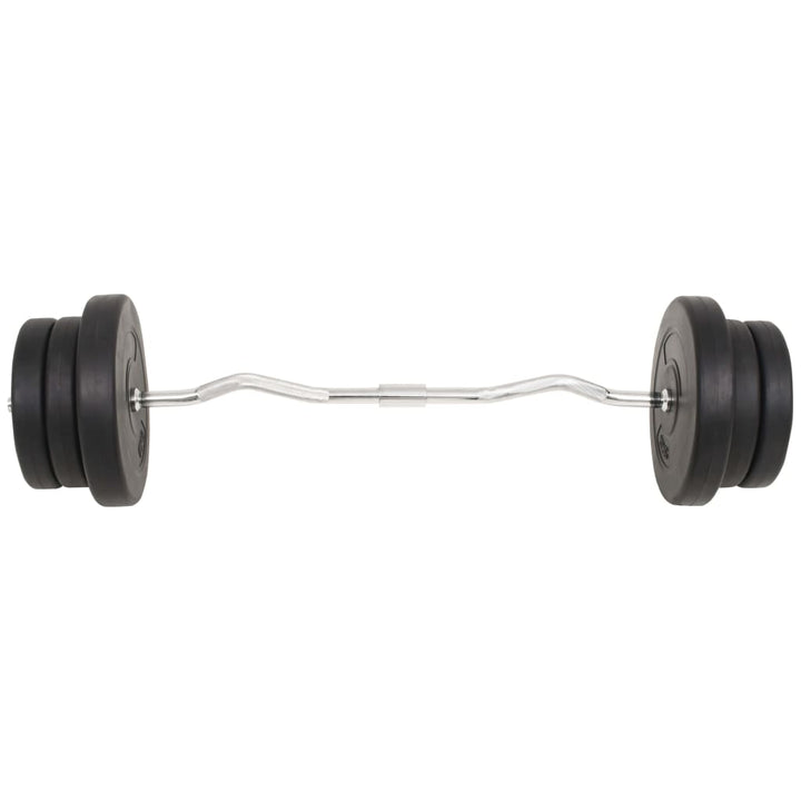 vægtstangs- og håndvægtssæt 60 kg