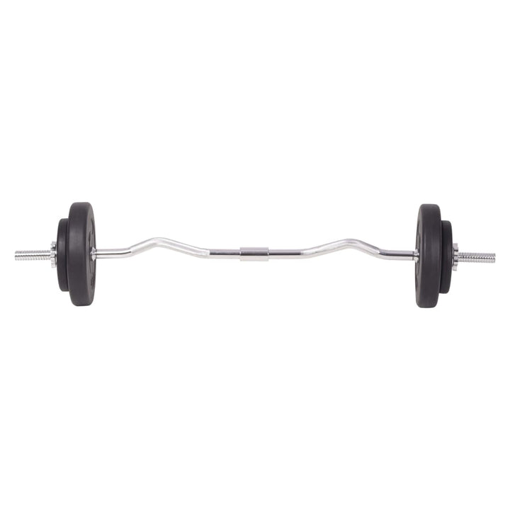 vægtstangs- og håndvægtssæt 90 kg