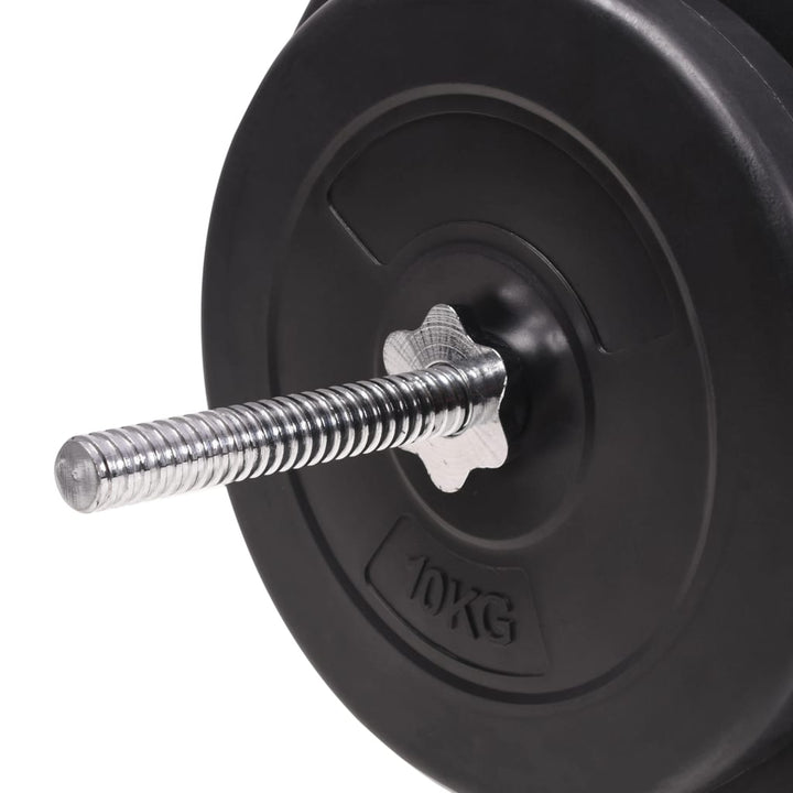 vægtstangs- og håndvægtssæt 90 kg