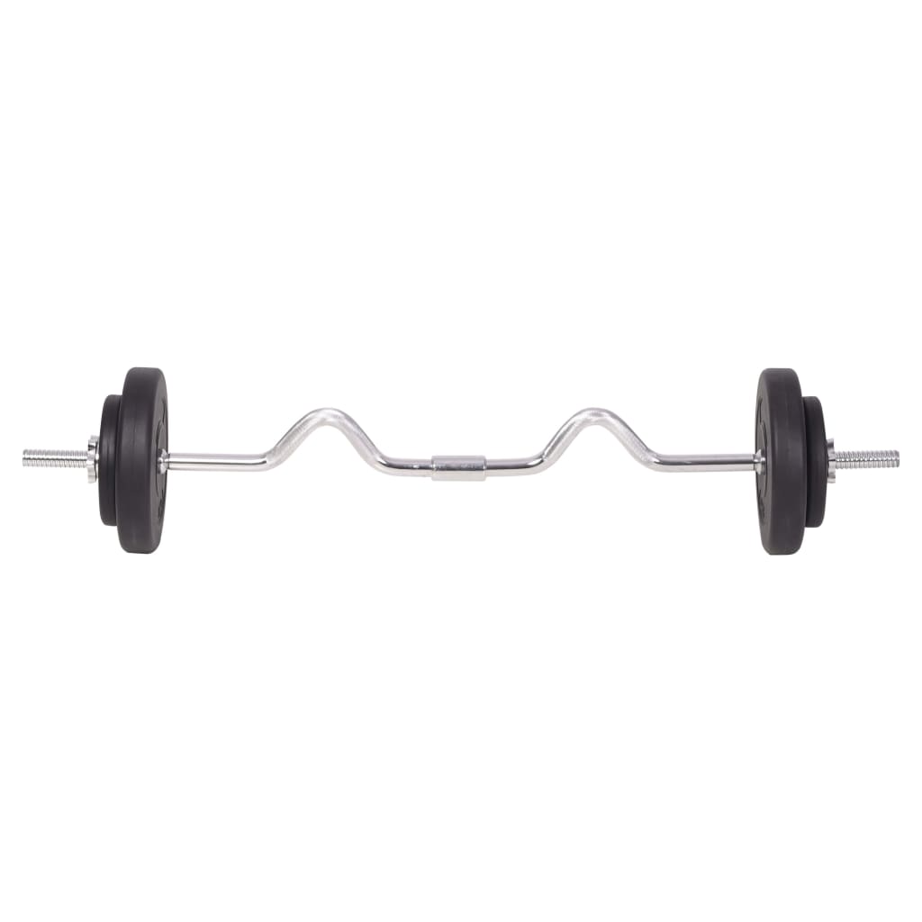 vægtstangs- og håndvægtssæt 90 kg