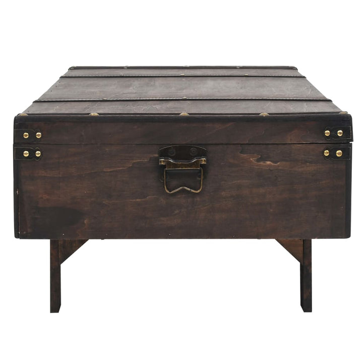 sofabord krydsfiner vintagestil 120 x 55 x 35 cm