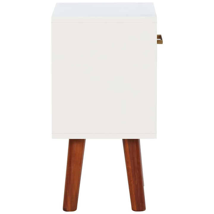 sengeskabe 2 stk. 40x30x57 cm massivt akacietræ
