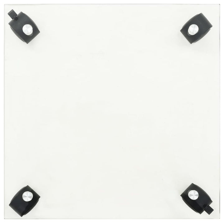 plantevogn 2 stk. hærdet glas 35 x 35 cm firkantet