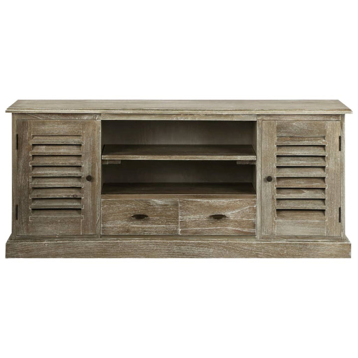 tv-skab 145x35x60 cm massivt minditræ