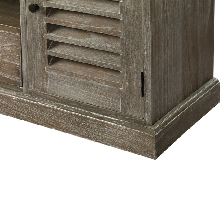 tv-skab 145x35x60 cm massivt minditræ
