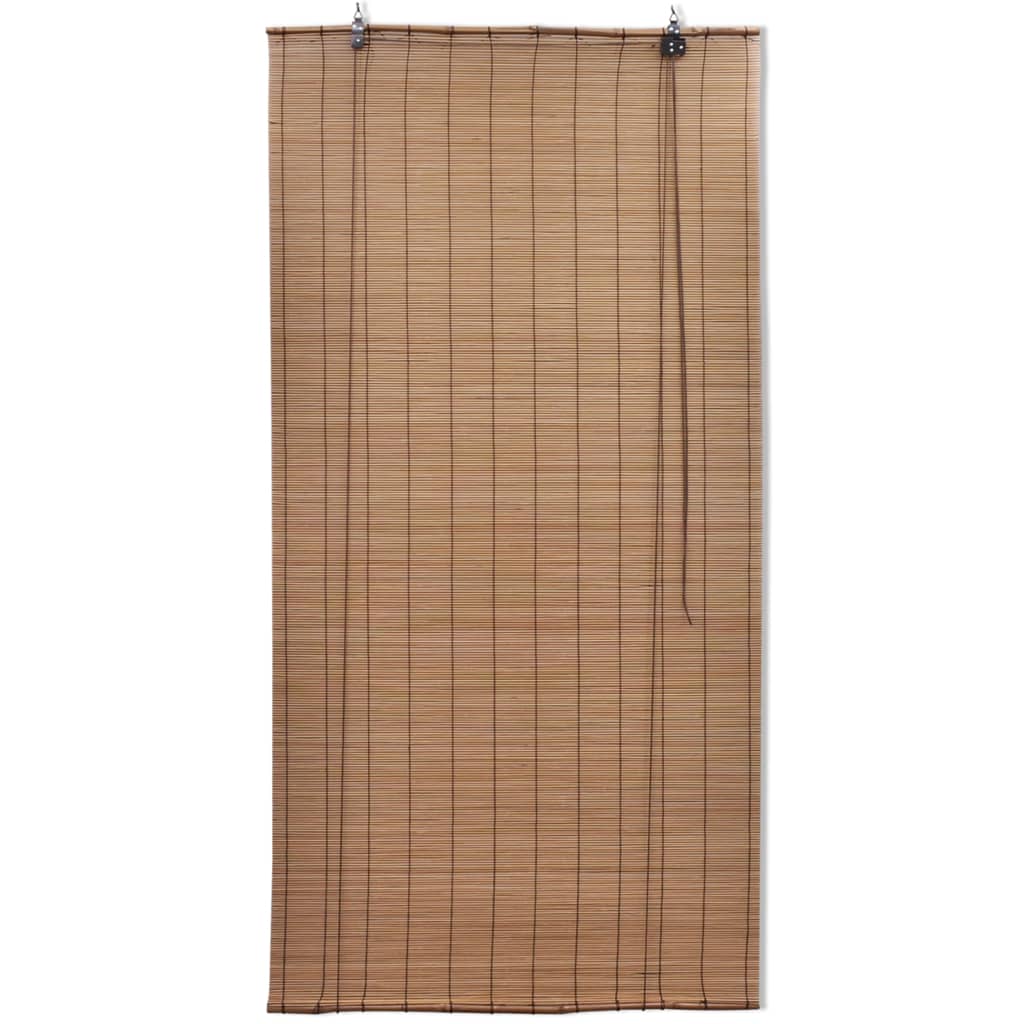 rullegardin 80x220 cm bambus brun