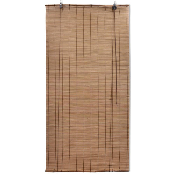 rullegardin 80x220 cm bambus brun
