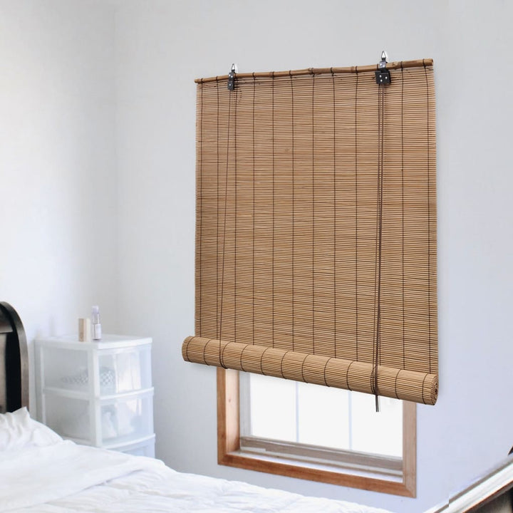 rullegardin 80x220 cm bambus brun