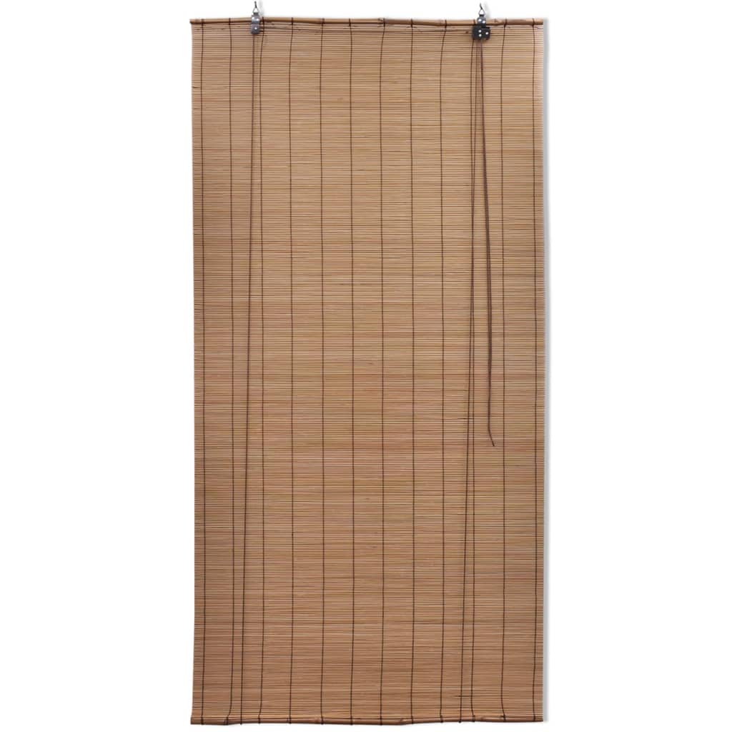 rullegardin 140x220 cm bambus brun