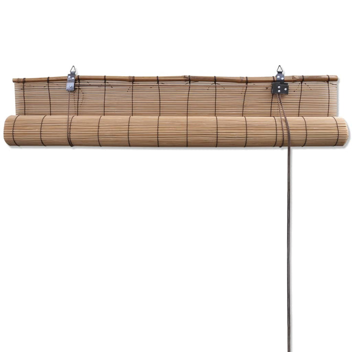 rullegardin 140x220 cm bambus brun