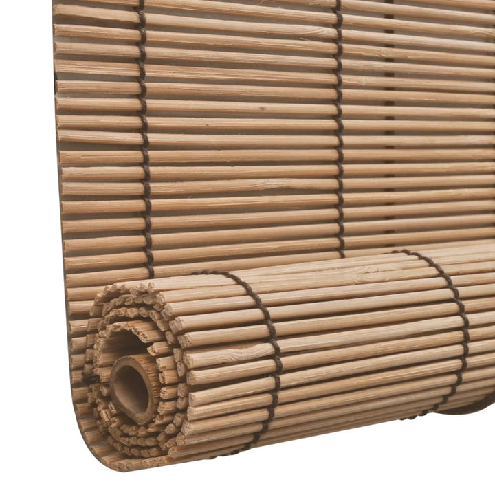 rullegardin 140x220 cm bambus brun