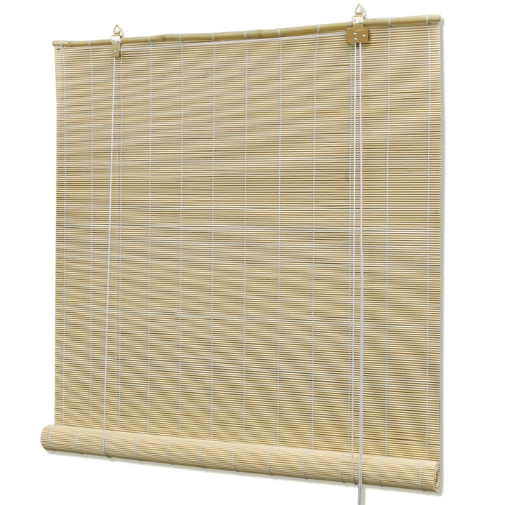 rullegardin 150x160 cm bambus naturfarvet