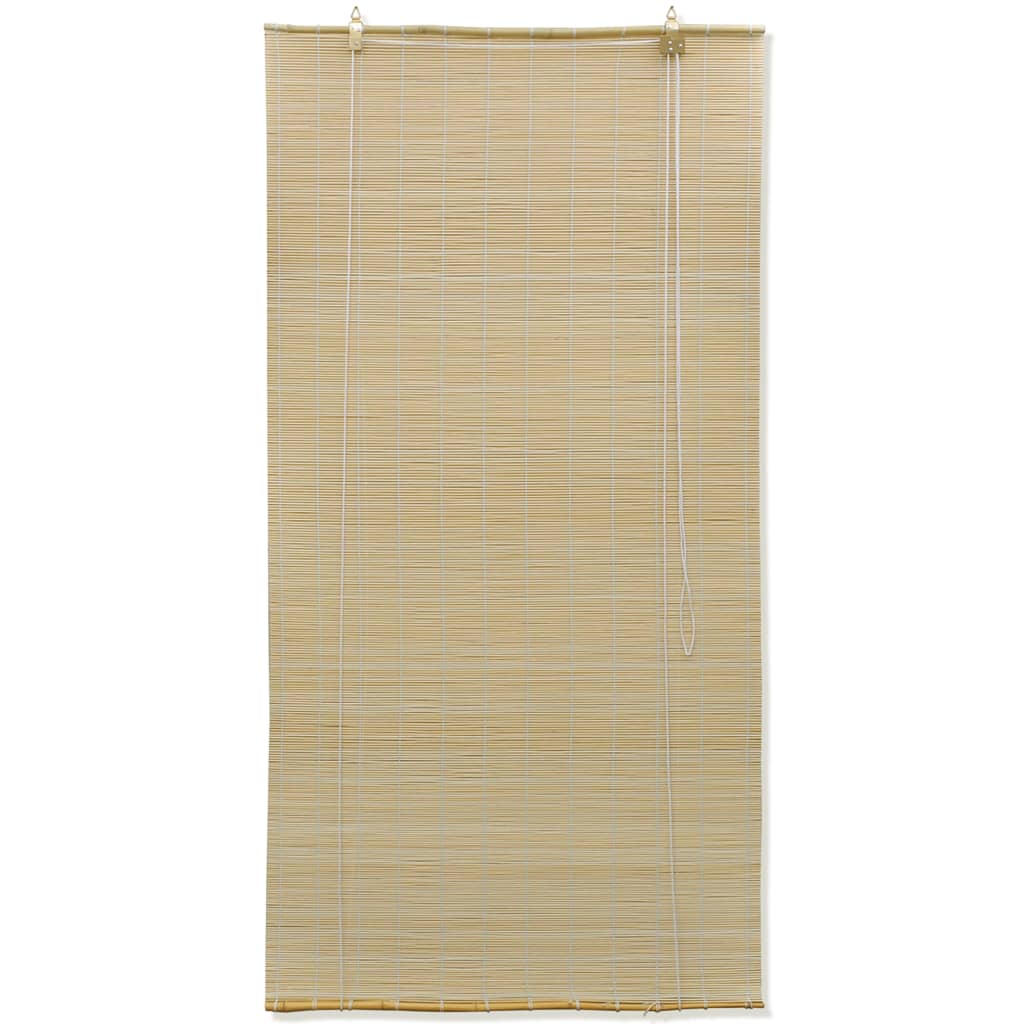 rullegardin 140x220 cm bambus naturfarvet