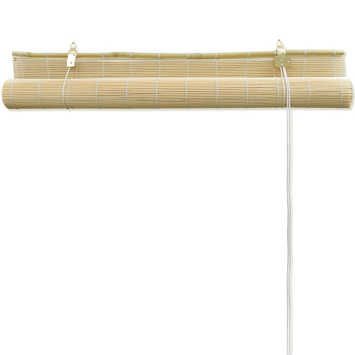rullegardin 140x220 cm bambus naturfarvet