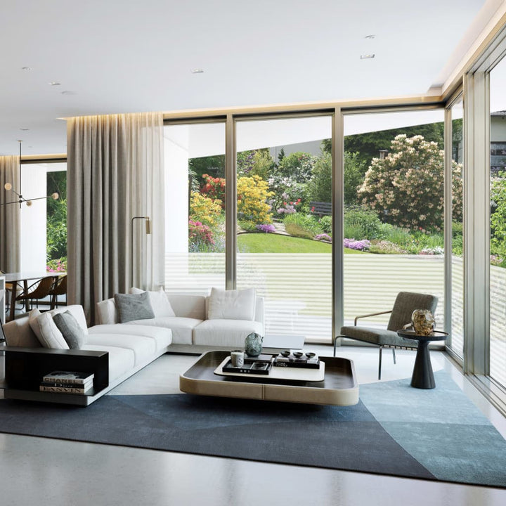 vinduesfolie 0,9x20 m stribet PVC matteret