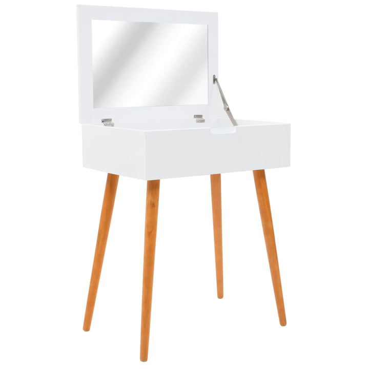 sminkebord med spejl MDF 60 x 40 x 75 cm