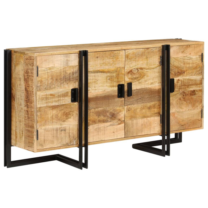 skænk i massivt mangotræ 150 x 40 x 80 cm