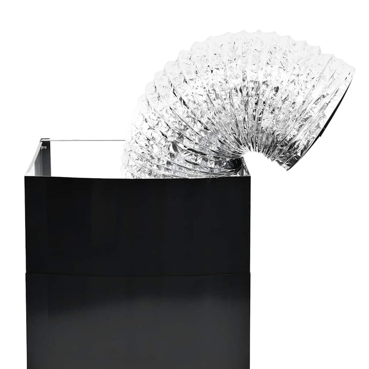 vægmonteret emhætte rustfrit stål 756 m³/t. 90 cm sort