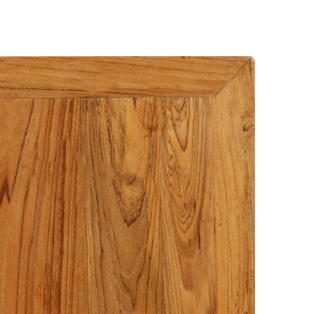 barbord 60x60x107 cm massivt genbrugsteak