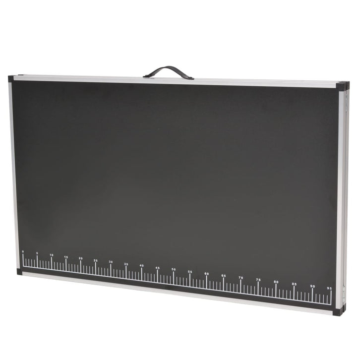 klapbord til tapetsering MDF og aluminium 200 x 60 x 78 cm