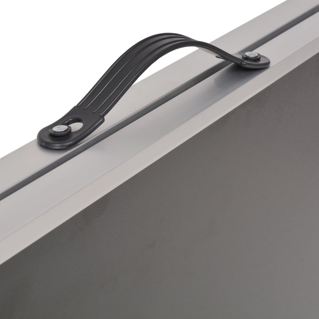 klapbord til tapetsering MDF og aluminium 200 x 60 x 78 cm
