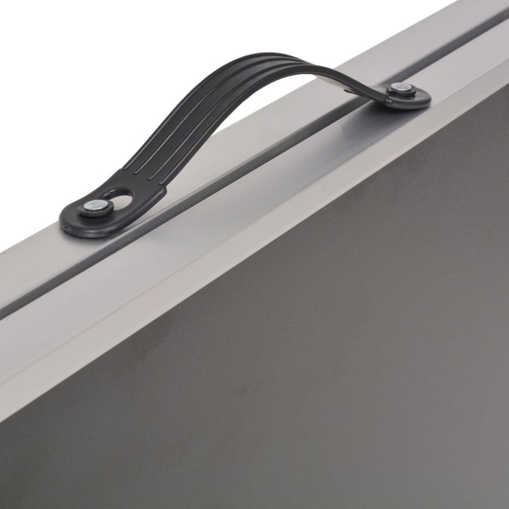 klapbord til tapetsering MDF og aluminium 200 x 60 x 78 cm