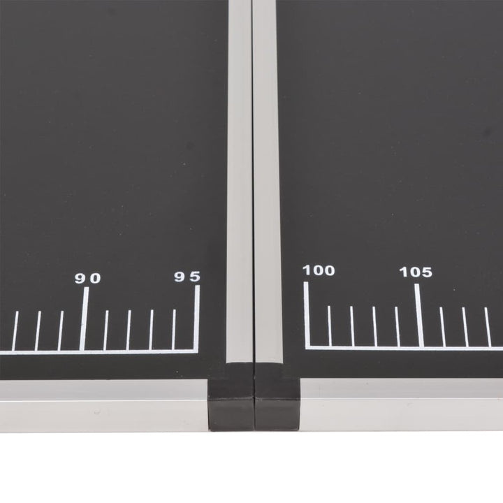 klapbord til tapetsering MDF og aluminium 200 x 60 x 78 cm