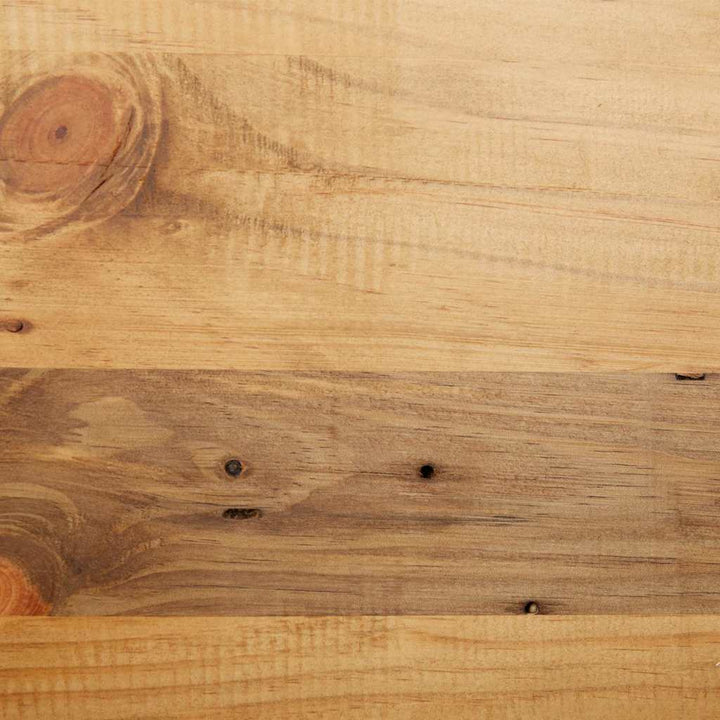 fritstående badeværelsesskab 48x32x170 cm massivt fyrretræ