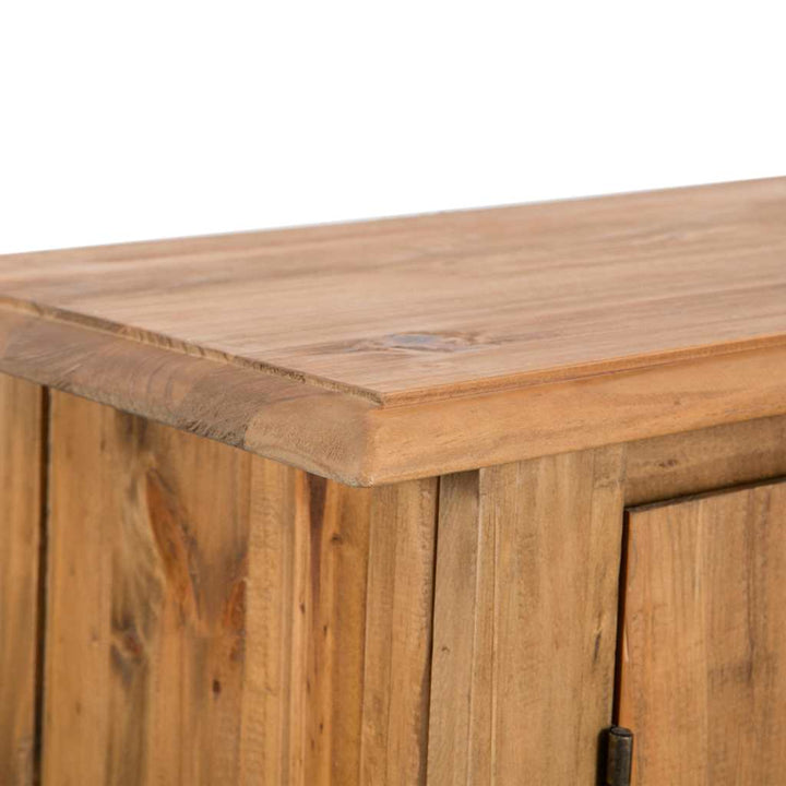badeværelsesskab 42x23x70 cm massivt fyrretræ