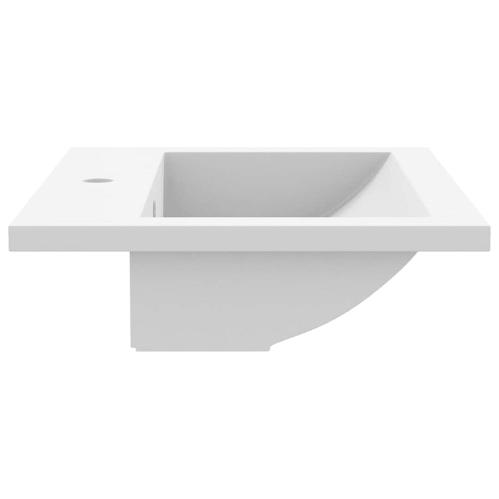 håndvask 600x450x120 mm granit hvid