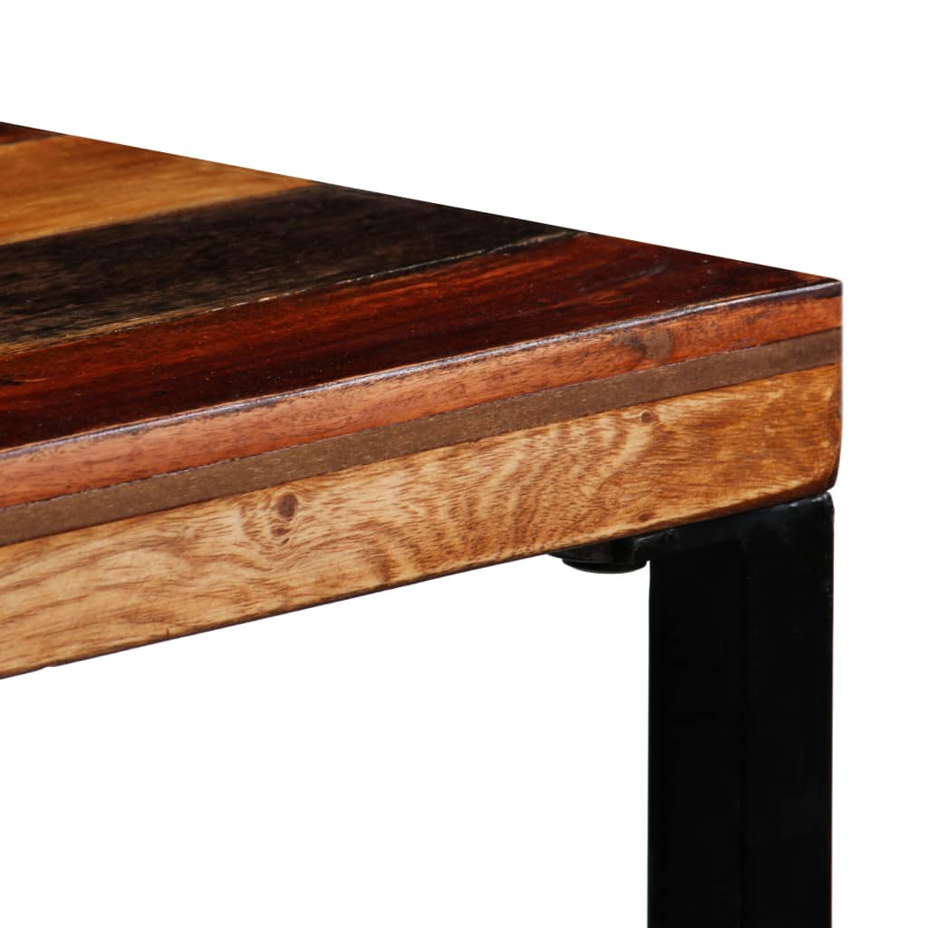 barbord 120x60x106 cm massivt genbrugstræ