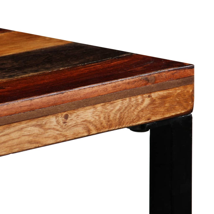 barbord 120x60x106 cm massivt genbrugstræ