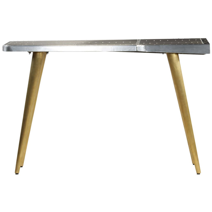 Aviator-skrivebord vintage flyverstil 120 x 60 x 76 cm