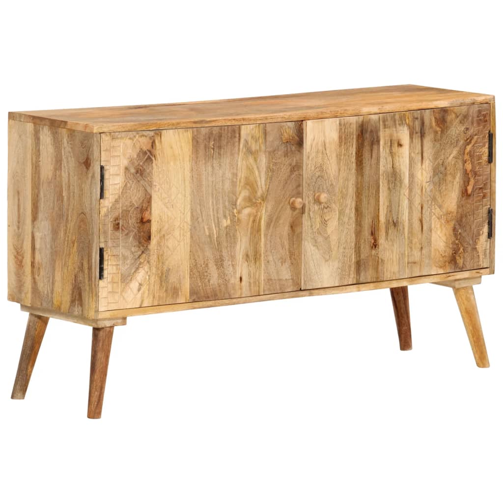 skænk 110x30x60 cm massivt mangotræ