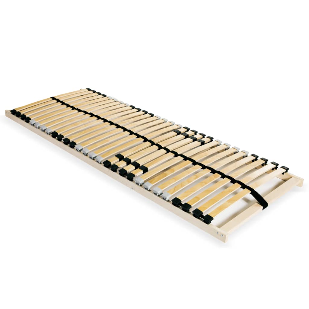 lamelbund til seng med 28 lameller 7 zoner 80 x 200 cm