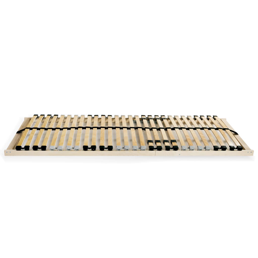 lamelbund til seng med 28 lameller 7 zoner 80 x 200 cm